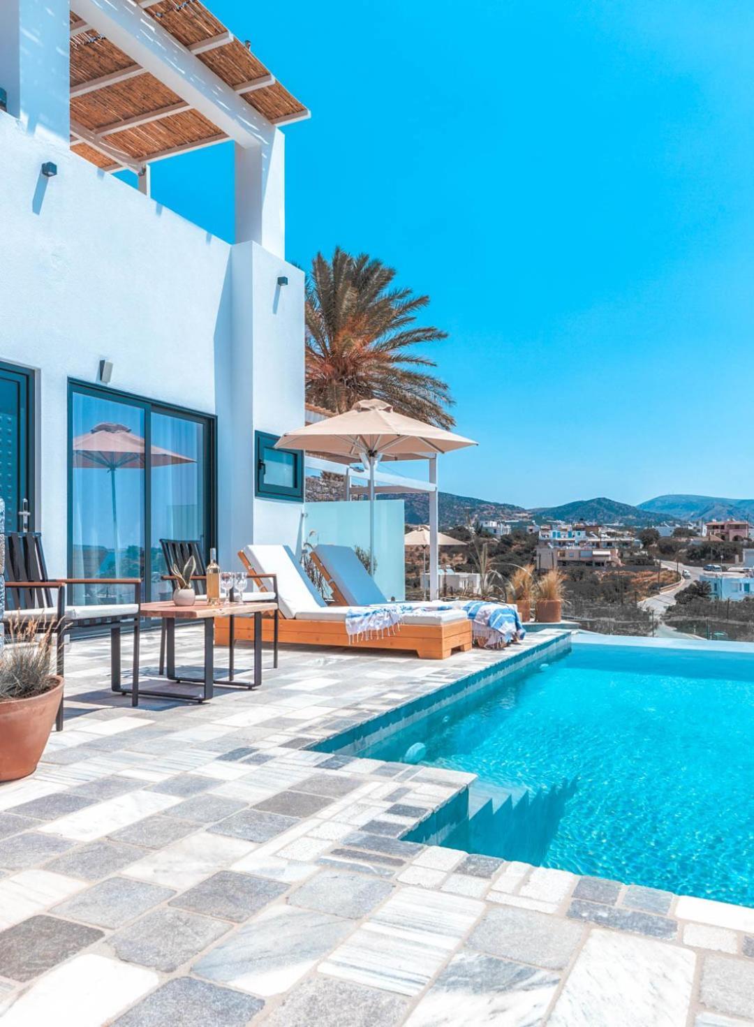 Plakakia Luxury Apartments Makrýgialos エクステリア 写真